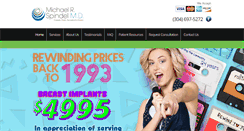 Desktop Screenshot of drmichaelspindel.com